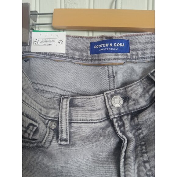 NWT Women’s Scotch & Soda High Rise Slim Jeans Size 12 – Designer Denim - Picture 14 of 15
